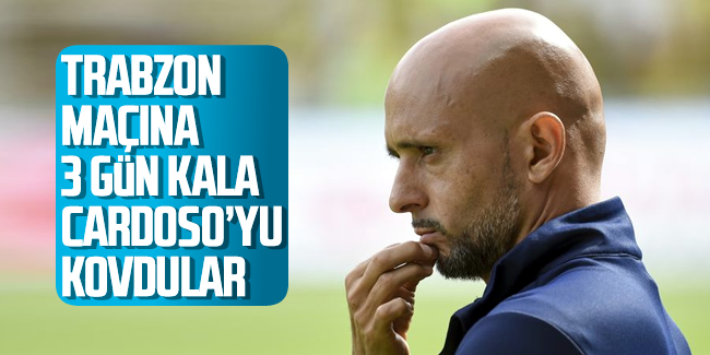 AEK’da Trabzonspor öncesi teknik adam depremi
