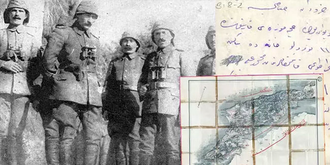 'Mustafa Kemal' in haritada işaretlediği yerlere tek tek gitti: Ağlayarak gezdim