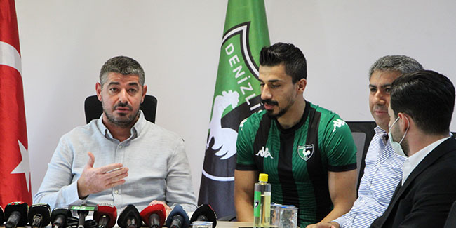 Denizlispor'da transfer yasağı kalktı, ilk transfer açıklandı