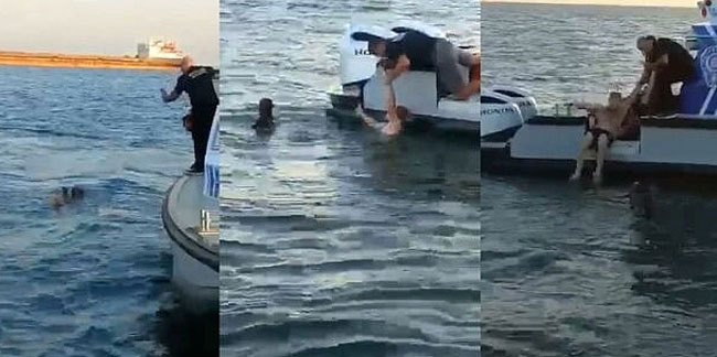 Avcılar'da denize atlayarak polisten kaçmaya çalıştı: 2 kilometre yüzdü