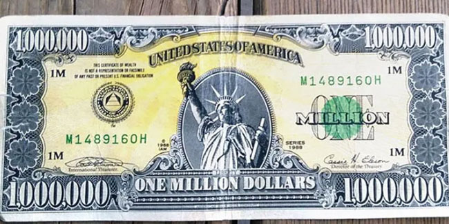 Türkiye'de 1 milyon dolarlık banknot ele geçirildi