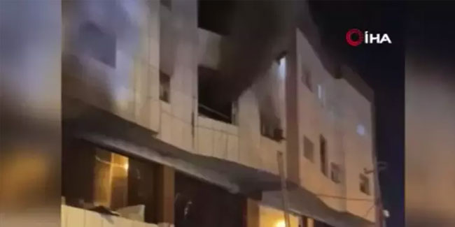 Erbil’de öğrenci yurdunda yangın: 14 ölü