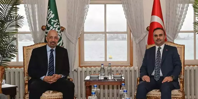 Bakan Kacır, S. Arabistan Yatırım Bakanı ile görüştü