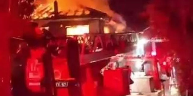 Korkunç yangında 2 kişi hayatını kaybetti, 3 kişi yaralandı