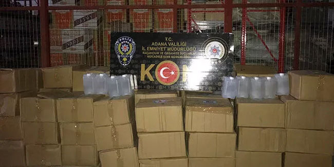 Adana'da kaçakçılık operasyonu: 7 gözaltı
