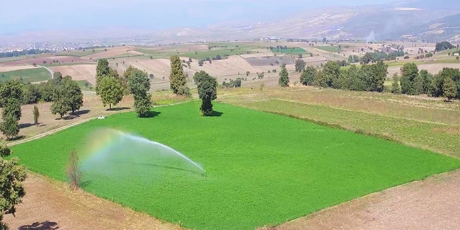 Samsun'da 221 bin 280 dekar tarım arazisi sulandı