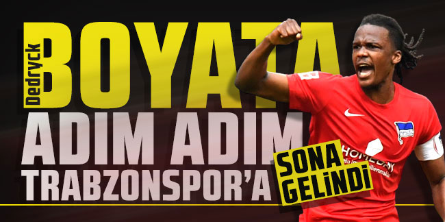 Trabzonspor Dedryck Boyata transferinde sona geldi!