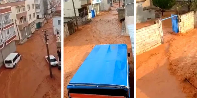 Sağanak yağmur sonrası 4 kent sele teslim oldu! Şanlıurfa, Diyarbakır, Bingöl, Elazığ
