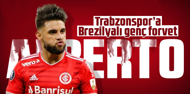 Trabzonspor’a Brezilyalı genç forvet Yuri Alberto