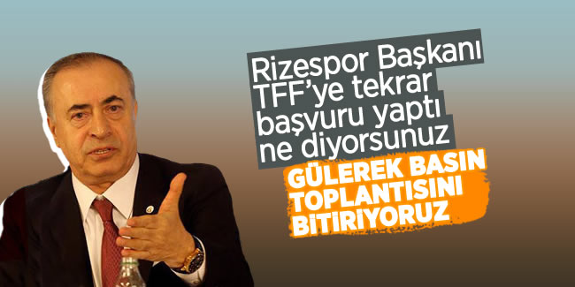 Mustafa Cengiz'den Ç.Rizespor'un itirazına cevap