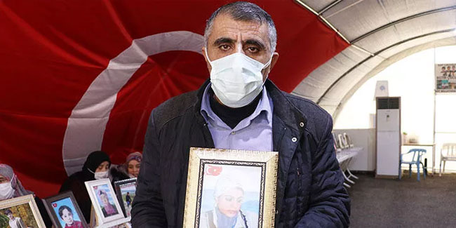 Evlat nöbetindeki baba: Gelin, yüce Türk adaletine sığının