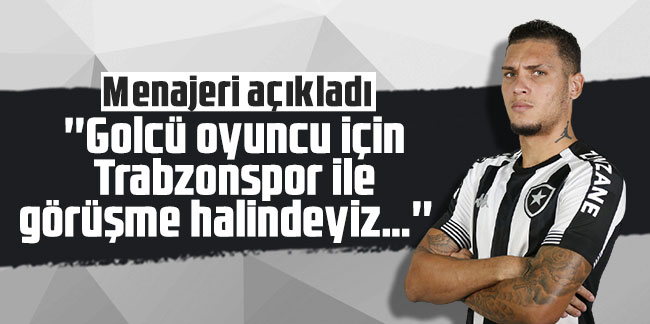 Rafael Navarro'nun menajeri: ''Golcü oyuncu için Trabzonspor ile görüşme halindeyiz…''
