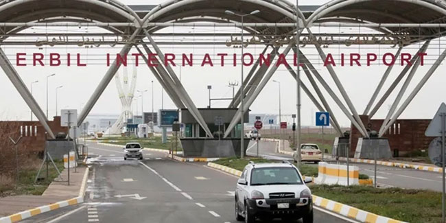 Erbil Havaalanı'na İHA ile saldırı düzenlendi