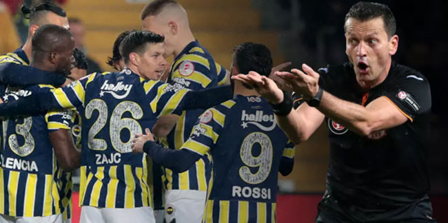 Fenerbahçe-Kayserispor maçında tartışmalı pozisyon!