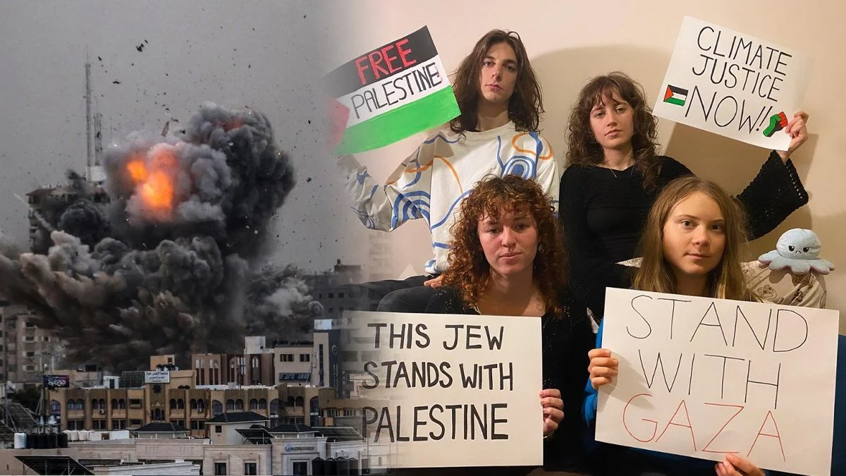 Greta Thunberg'den Gazze'ye destek