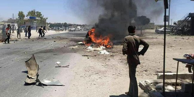 Afrin’de bombalı araç patladı: 1 kişi öldü