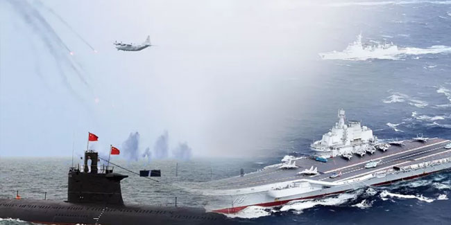 Tayvan: "Çin, Tayvan Boğazı'na 68 uçak, 13 gemi gönderdi