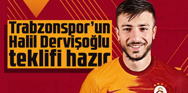 Trabzonspor’un Halil Dervişoğlu teklifi hazır