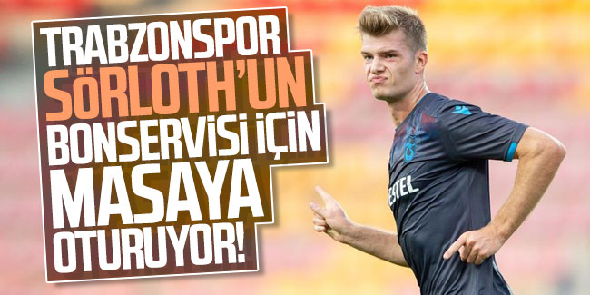 Trabzonspor Sörloth'un bonservisi için masaya oturuyor!