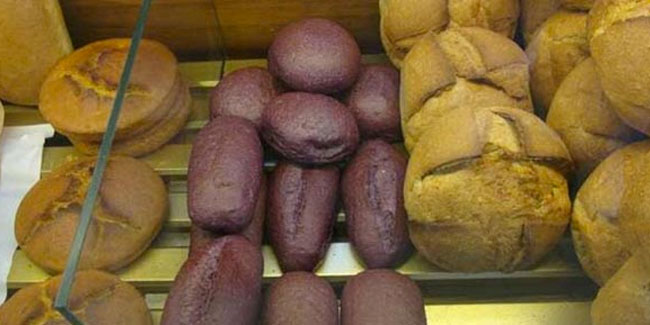 Türkiye'de ilk kez üretildi! Mor ekmek...