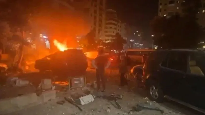 İsrail'den Lübnan'daki Hamas ofisine saldırı: 4 kişi hayatını kaybetti