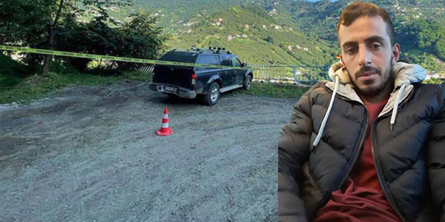 Trabzon'da silahlı saldırı sonucu genç öldü, zanlı yakalandı
