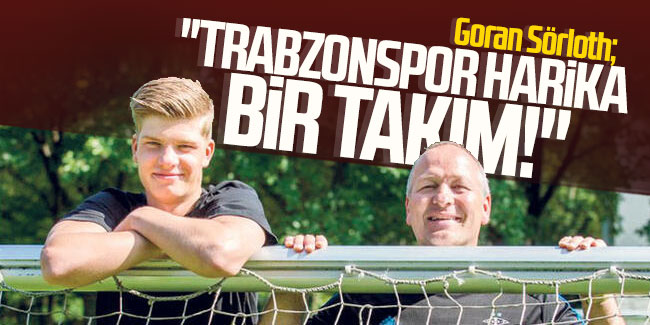 Goran Sörloth: ''Trabzonspor harika bir takım!''