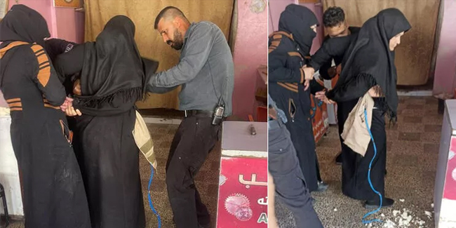 Afrin'de canlı bomba eylemi yapacak 2 kadın terörist yakalandı