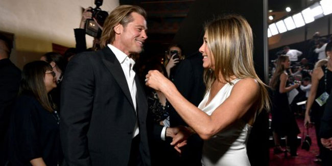 Jennifer Aniston ve Brad Pitt yıllar sonra görüştü