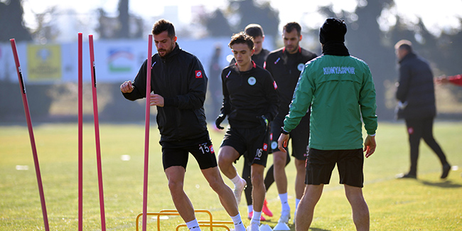 Konyaspor, Rizespor maçı hazırlıklarına başladı