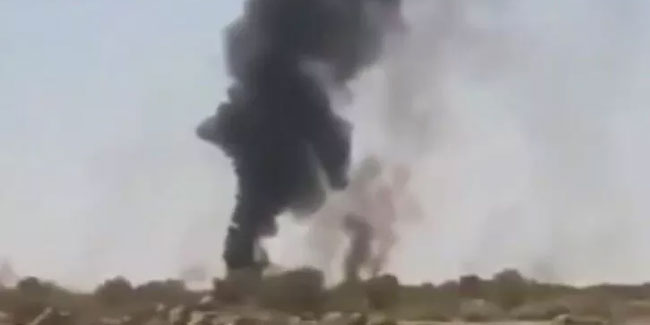 İran'da F-14 savaş uçağı düştü