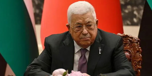 Filistin Devlet Başkanı Mahmud Abbas'tan açıklama!