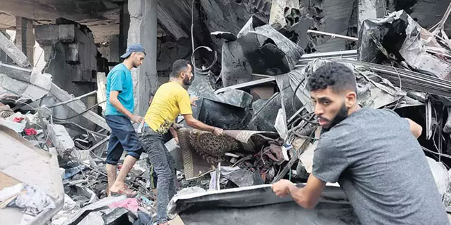 Gazze’de büyük yıkım!