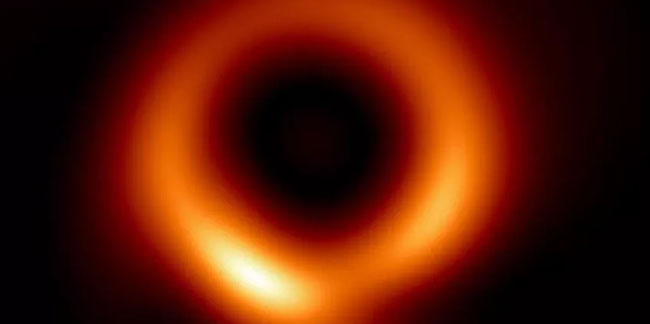 Görülen ilk kara deliğin geliştirilmiş yeni görüntüsü yayınlandı