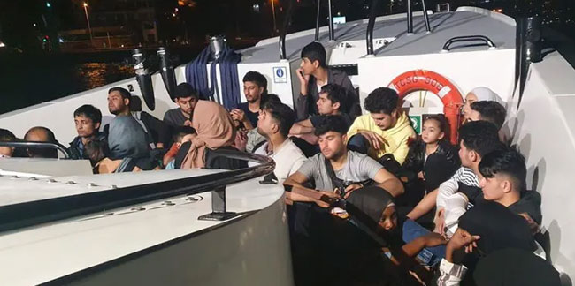 81 ilde huzur operasyonu: 1414 kaçak göçmen yakalandı