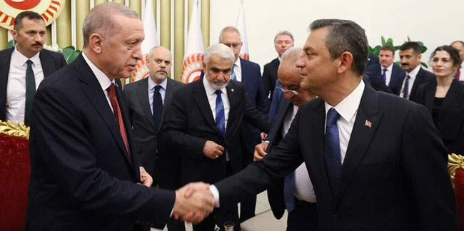 Erdoğan-Özel görüşmesi! Özel'in çantasındaki dosyalar belli oldu