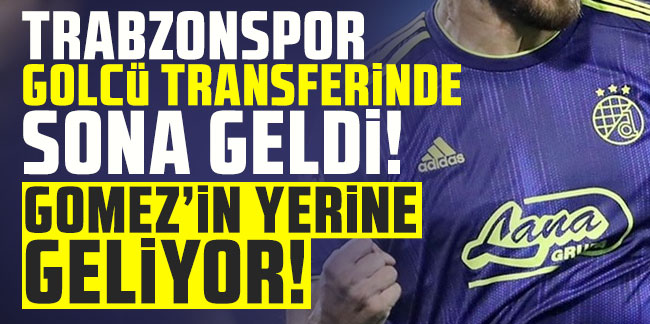 Trabzonspor golcü transferinde sona geldi! Gomez'in yerine geliyor!