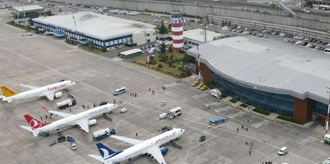 2024'ün ilk 3 ayında Trabzon Havalimanı'nı kullanan yolcu sayısı belli oldu