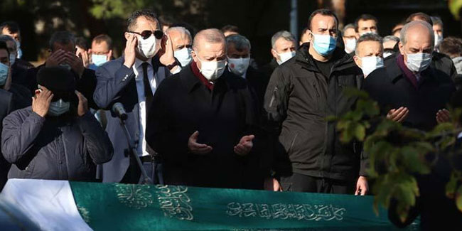 Bakan Pekcan'ın acı günü! Cenazeye Erdoğan da katıldı
