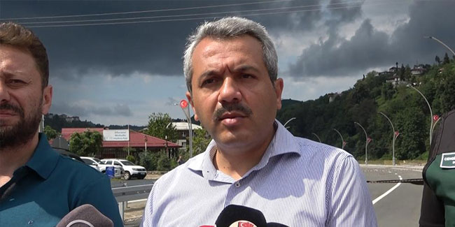 Rize Valisi İhsan Selim Baydaş: “Yağış miktarı 200 kilogramın üzerinde oldu”