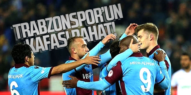 Trabzonspor'un kafası rahat!