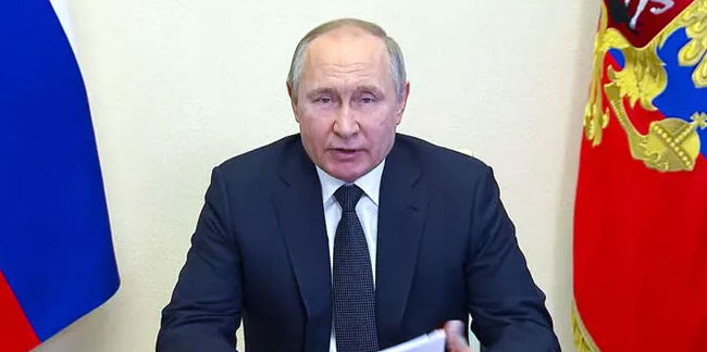 Putin: Kiev, mümkün olan her şekilde müzakere sürecini geciktirmeye çalışıyor