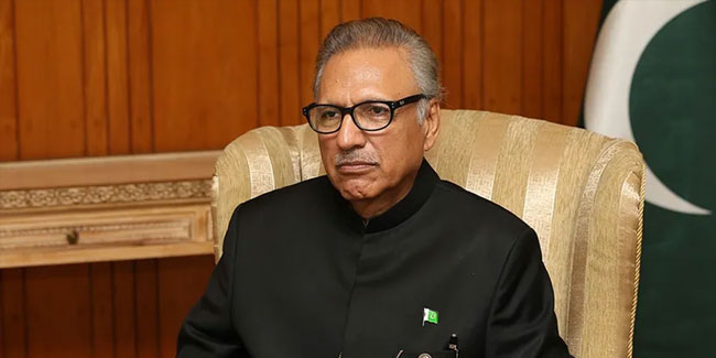 Pakistan Cumhurbaşkanı koronavirüse yakalandı