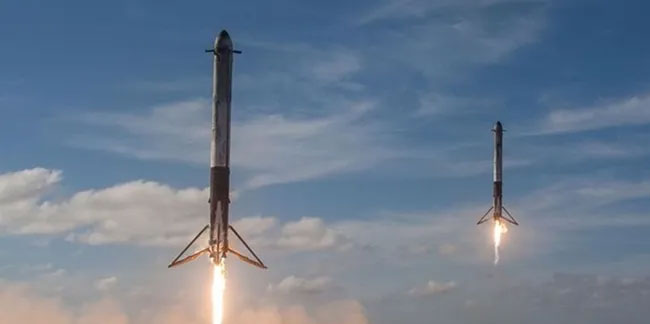 SpaceX roketinin parçaları Washington'a düştü