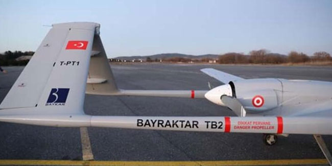 Türkiye'nin yerli İHA'sı Bayraktar-TB2'den Yunan sınırında manidar uçuş!
