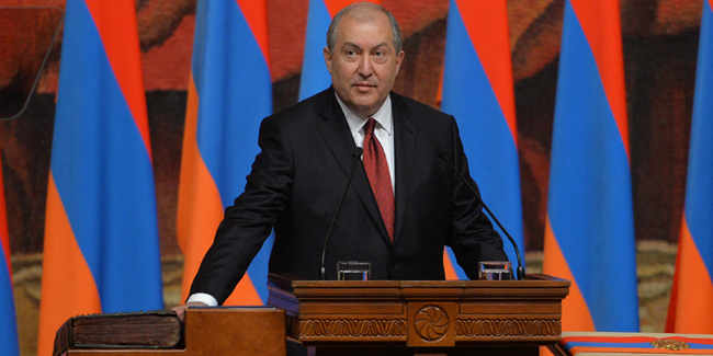 Ermenistan Cumhurbaşkanı Sarkisyan Koronavirüs'e yakalandı