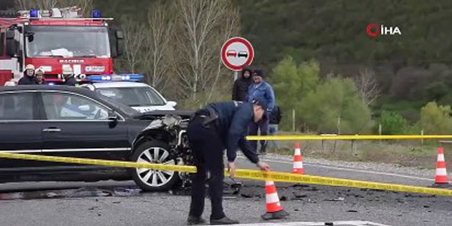 Bulgaristan’da 22 tır zincirleme kaza yaptı: 1 ölü