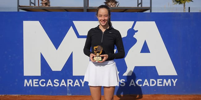Milli tenisçi Zeynep Sönmez, Antalya’da şampiyon