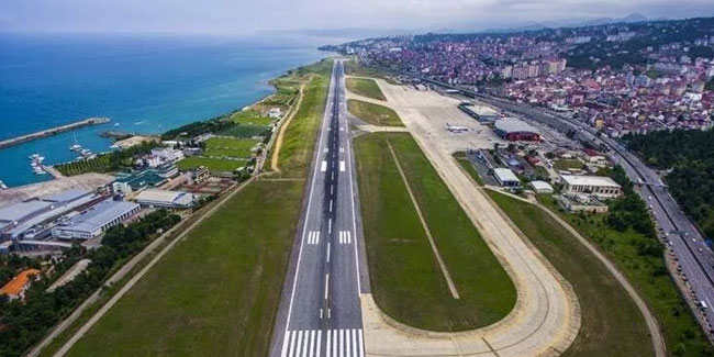Trabzon Havalimanı'nda bayramda rekor kırıldı