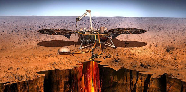 Mars'ta peş peşe üç deprem: 94 dakika sürdü!